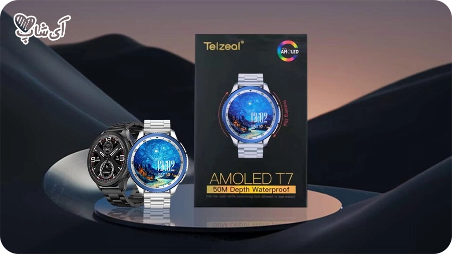 ساعت هوشمند Telzeal AMOLED T7 با صفحه 1.43 اینچ و بدنه آلومینیومی